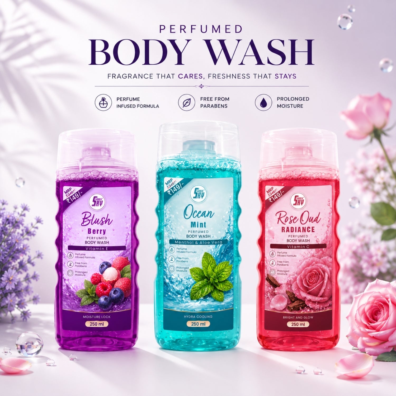 Perfumed Body Wash