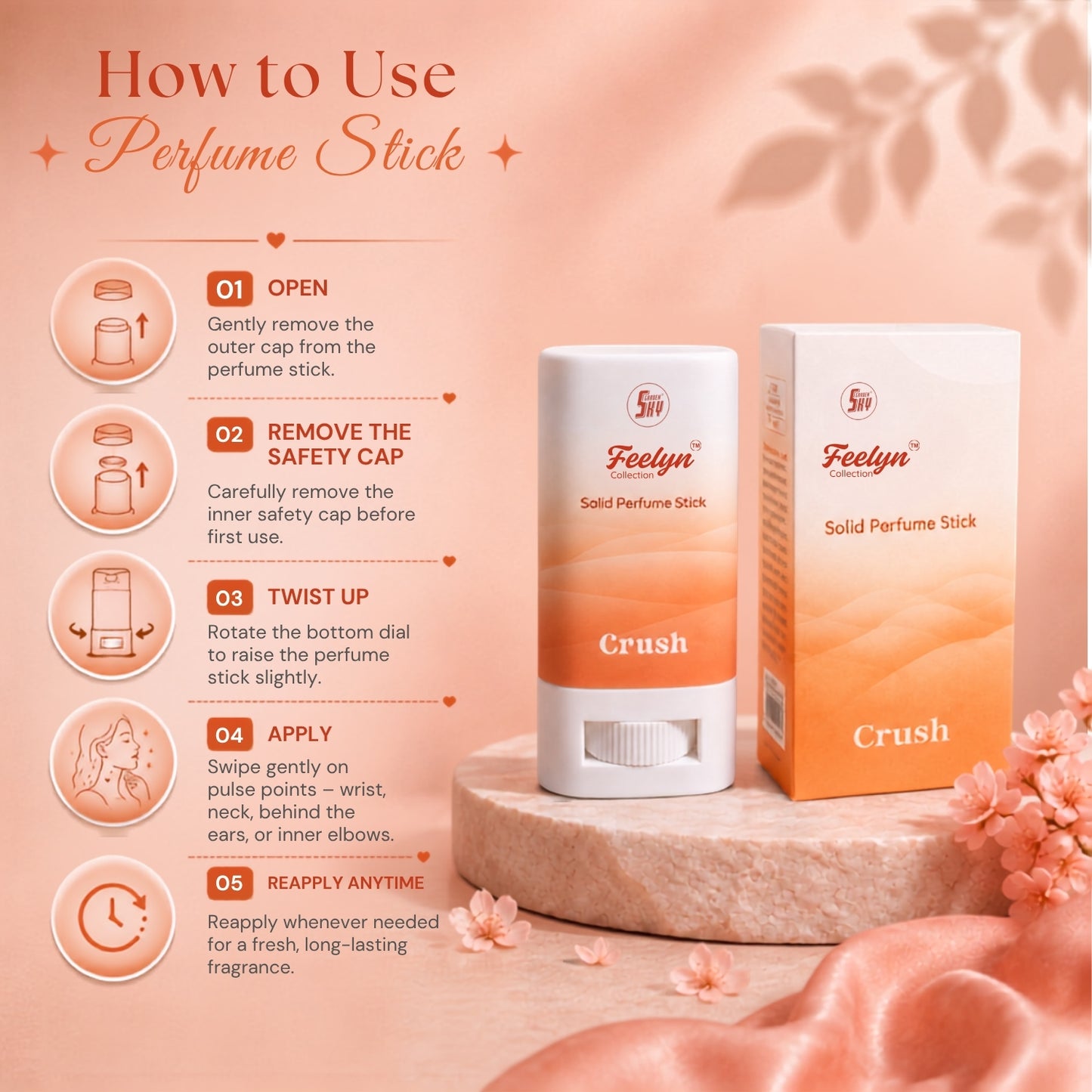 Crush Solid Perfume Stick 20g
