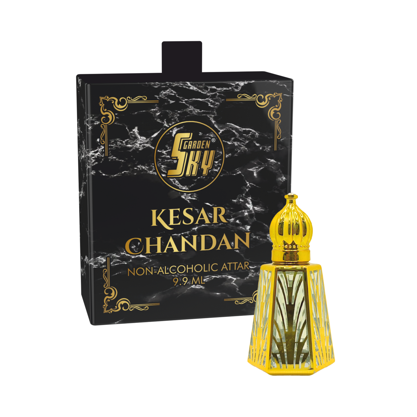 Kesar Chandan Non-Alcoholic Long Lasting Attar 9.9ML