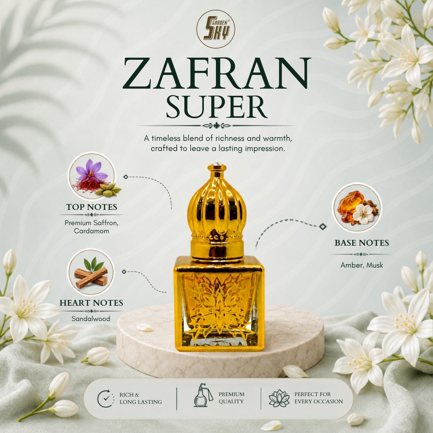 Zafran Super Attar 9.9ML