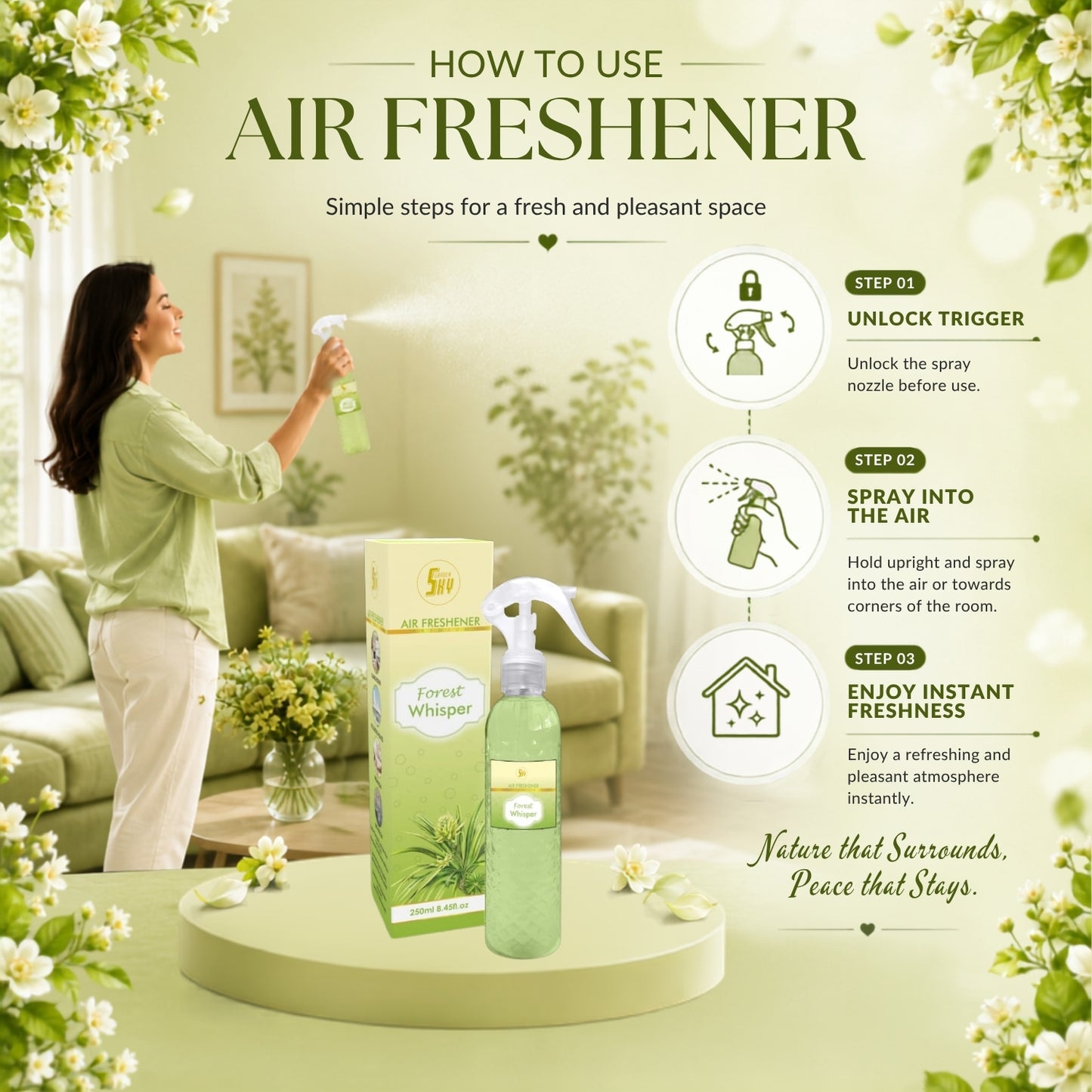 Forest Whisper Air Freshener 250mL