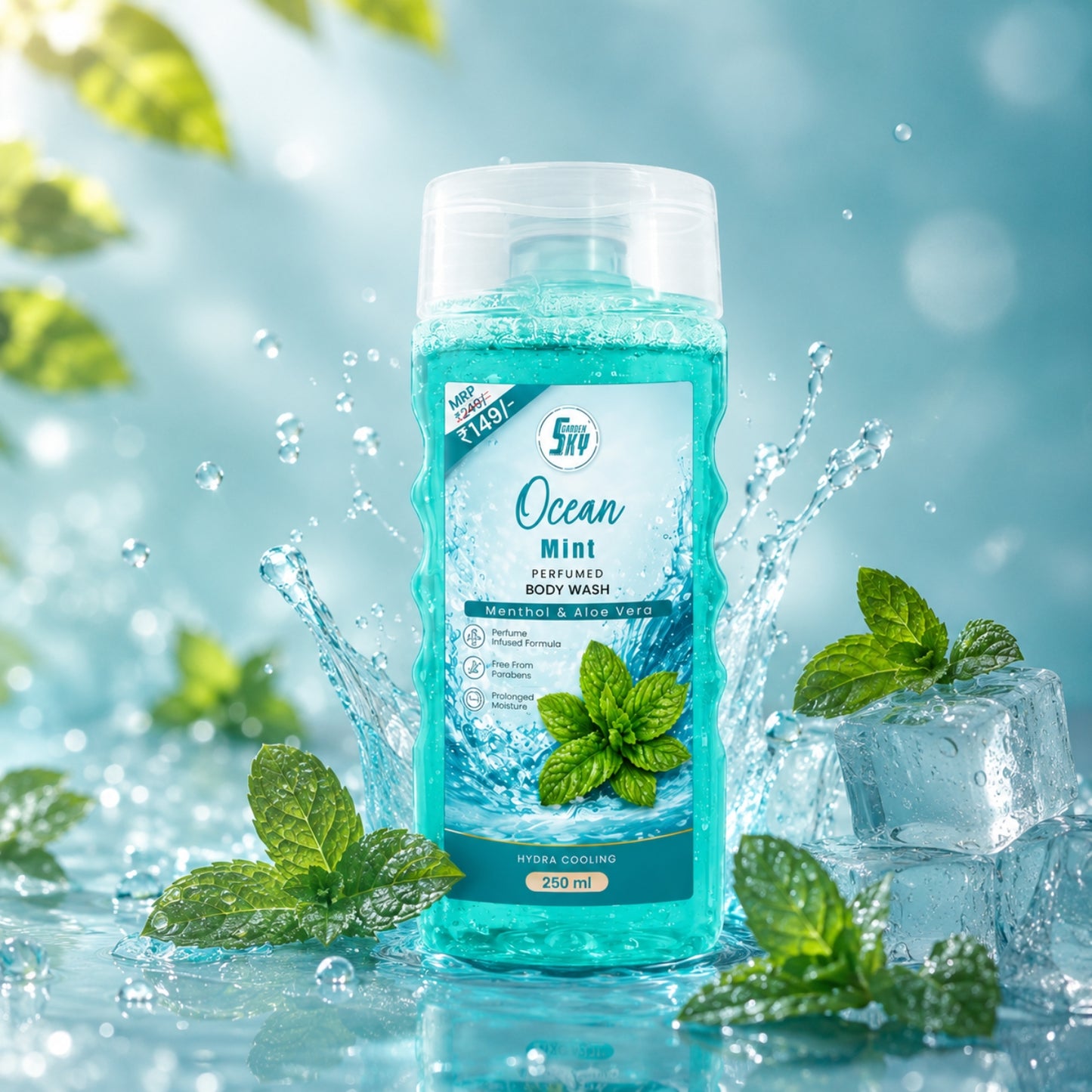 Ocean Mint Perfumed Body Wash