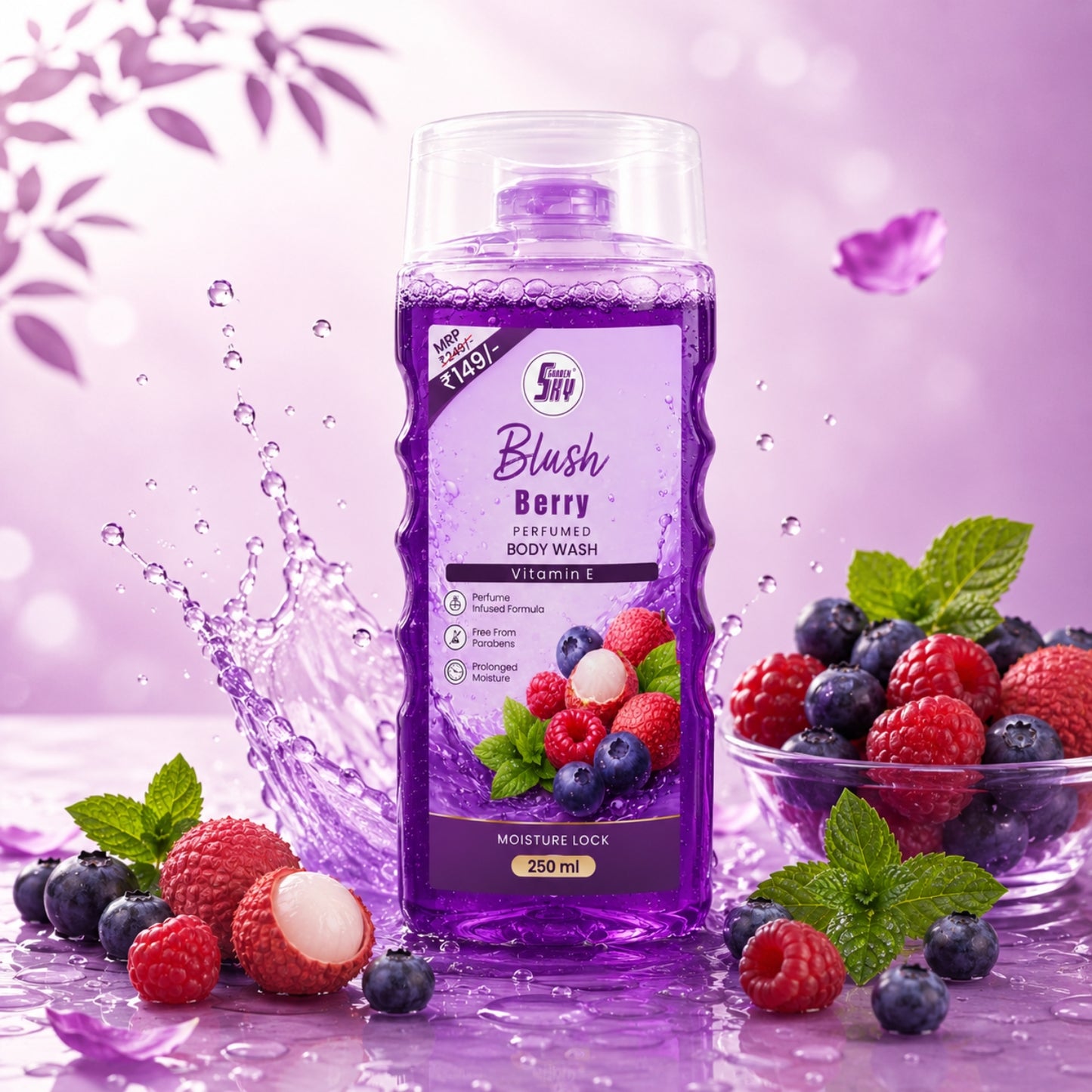 Blush Berry Perfumed Body Wash