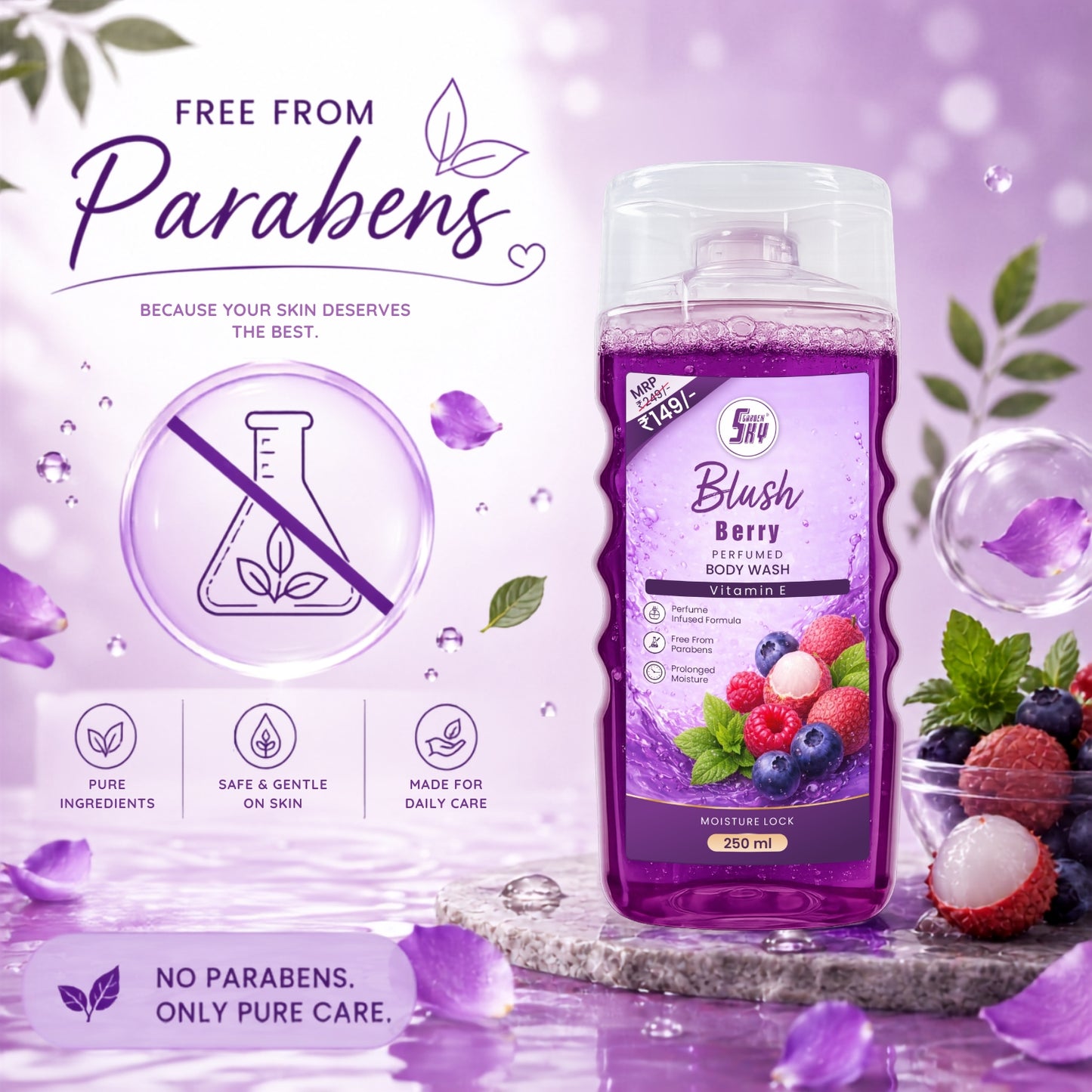 Blush Berry Perfumed Body Wash
