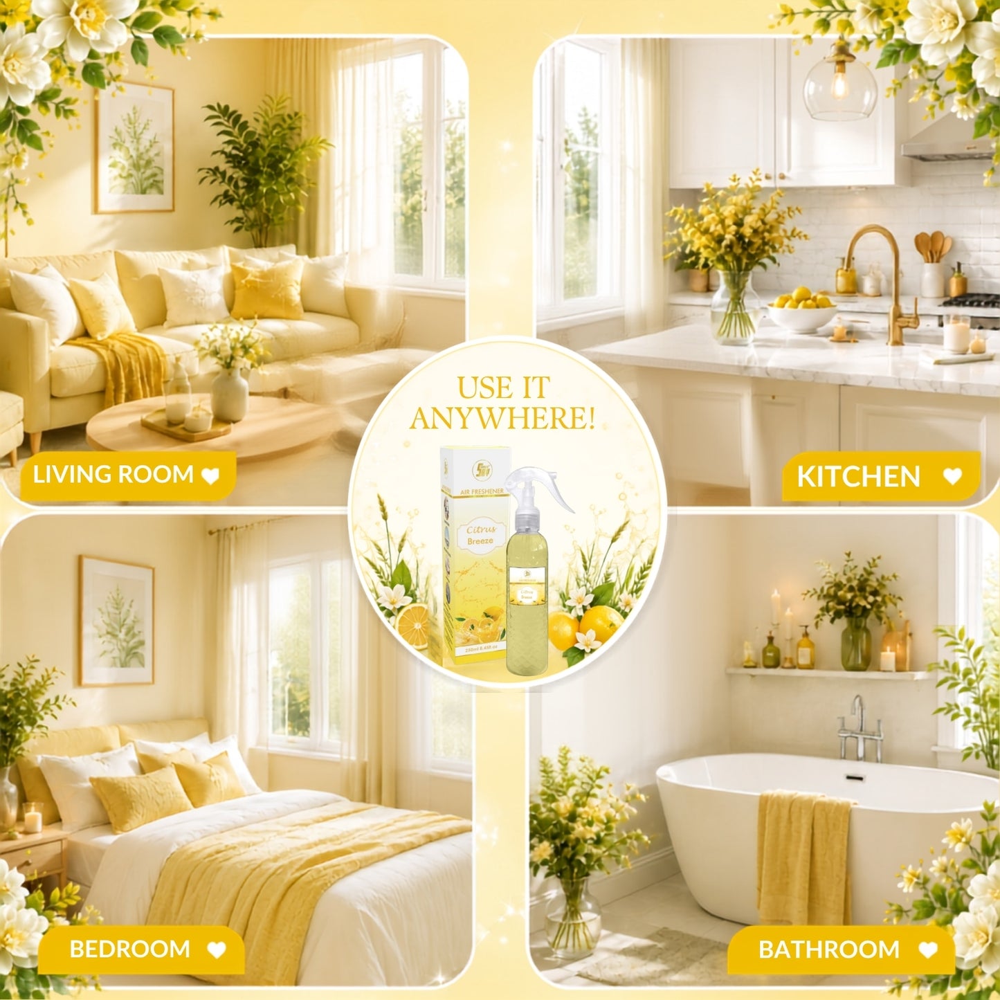 Citrus Breeze Air Freshener 250mL