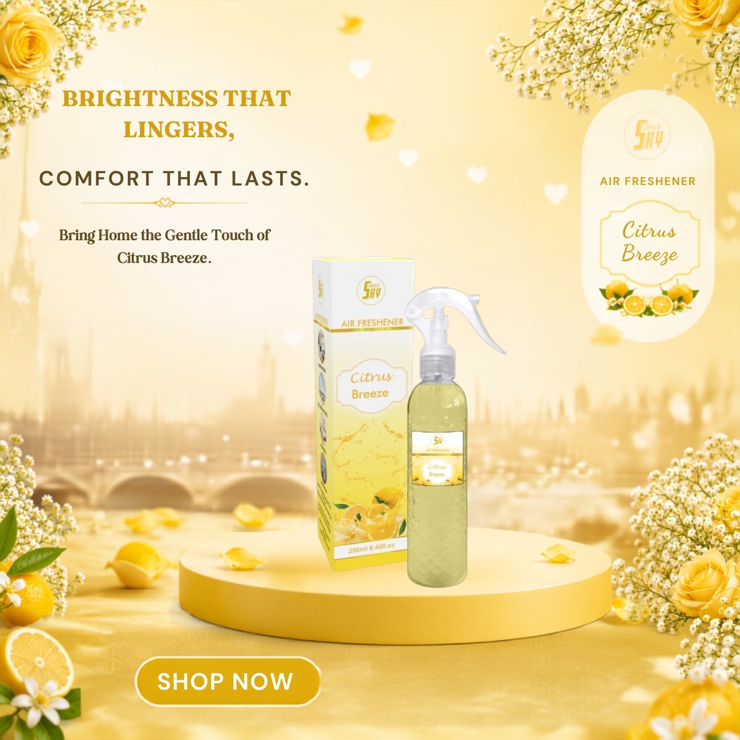Citrus Breeze Air Freshener 250mL