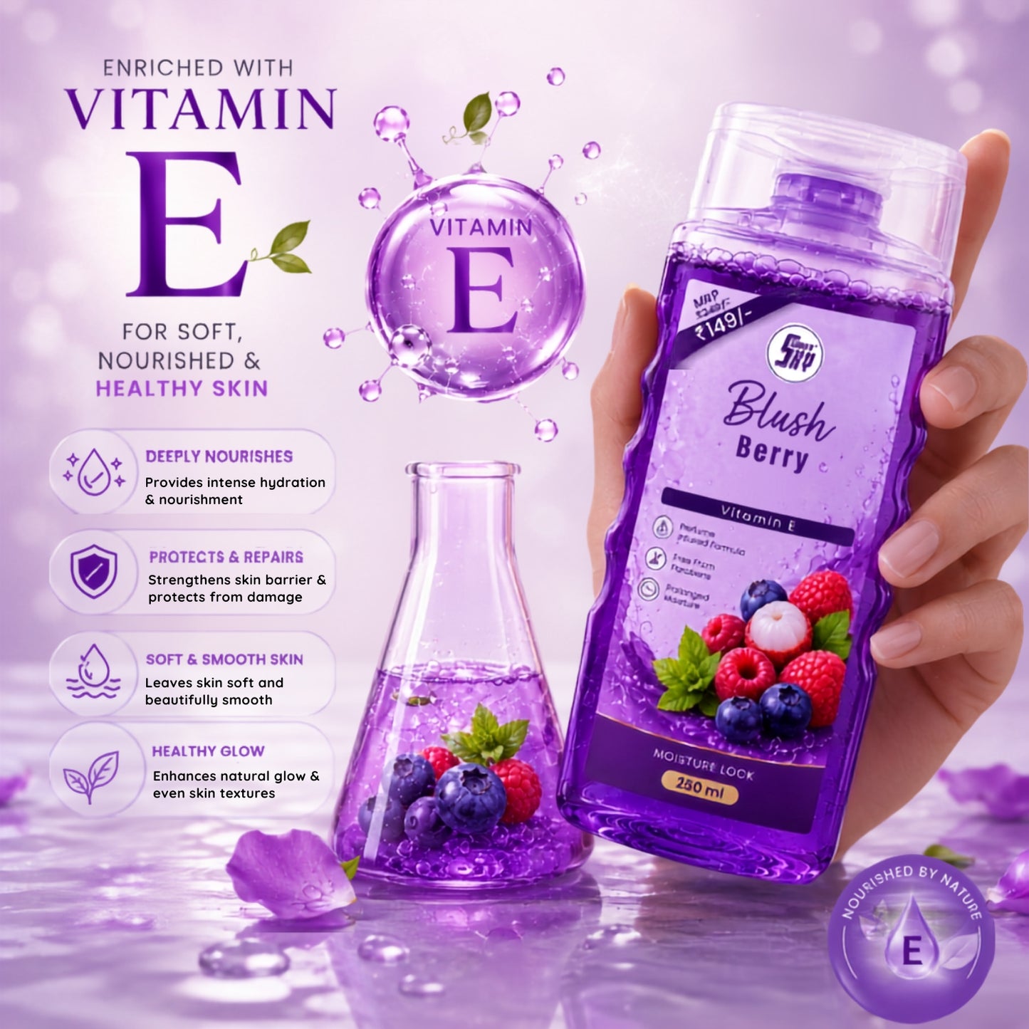 Blush Berry Perfumed Body Wash