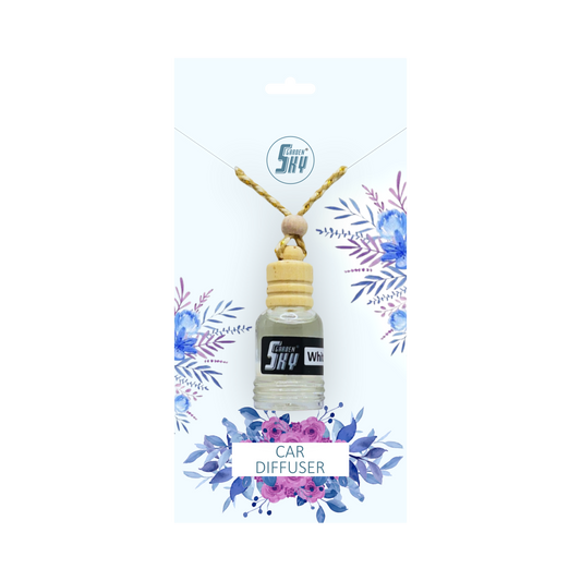 White Oud Car Diffuser