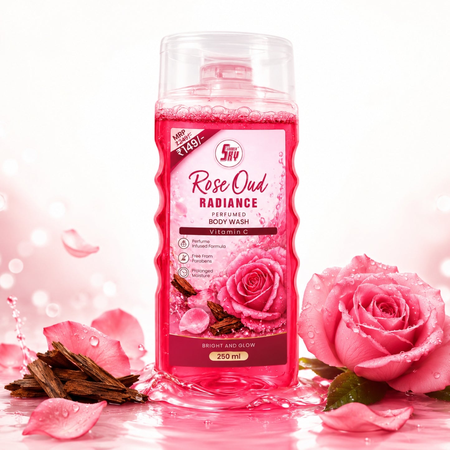 Rose Oud Radiance Perfumed Body Wash