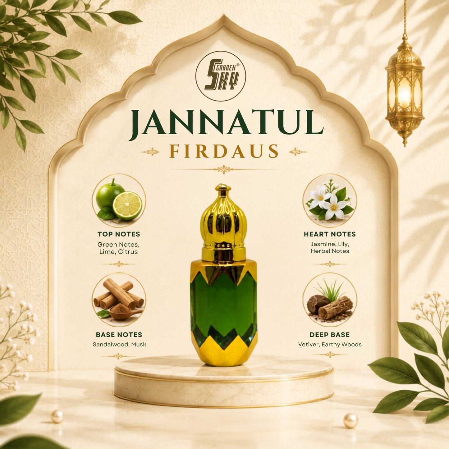 Jannatul Firdaus Attar 9.9ML
