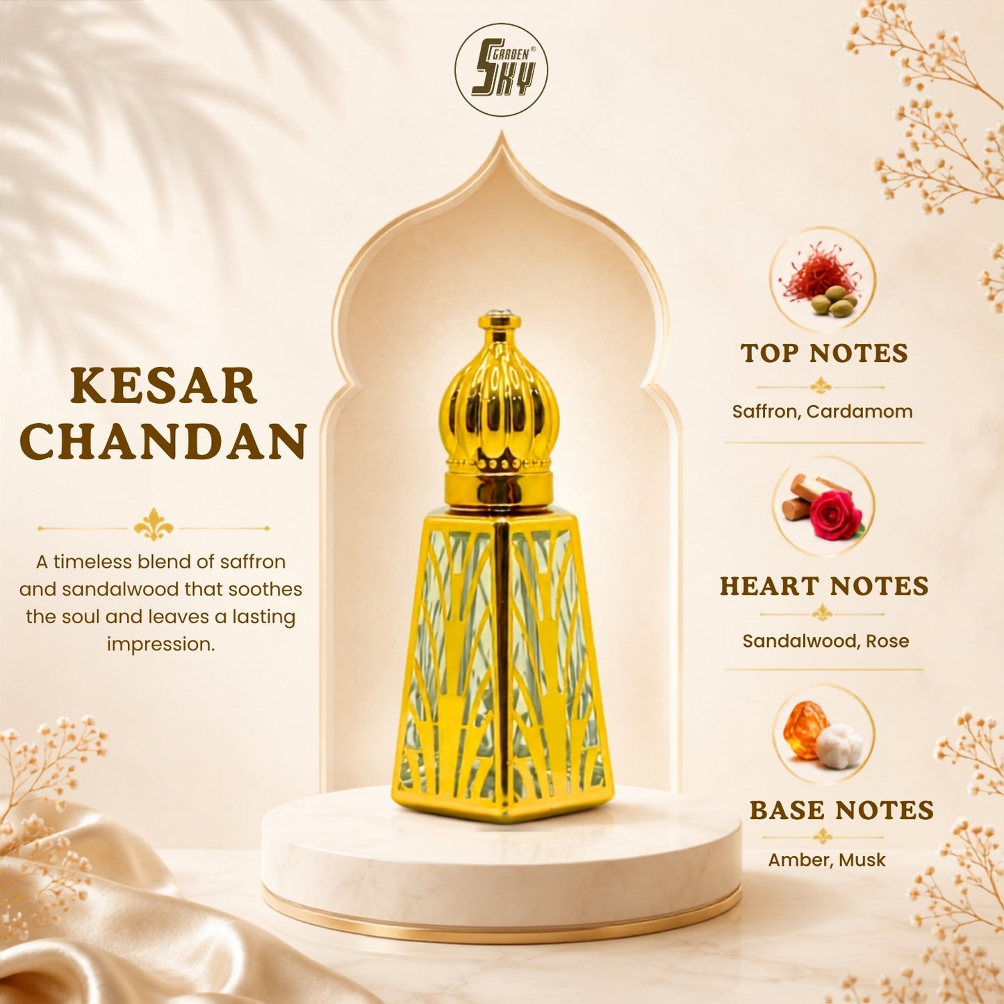 Kesar Chandan Attar 9.9ML
