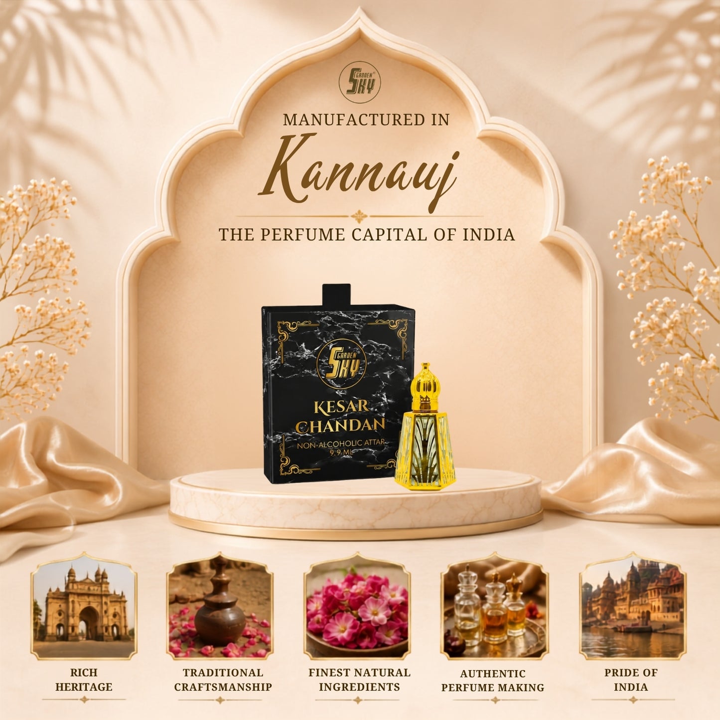 Kesar Chandan Attar 9.9ML