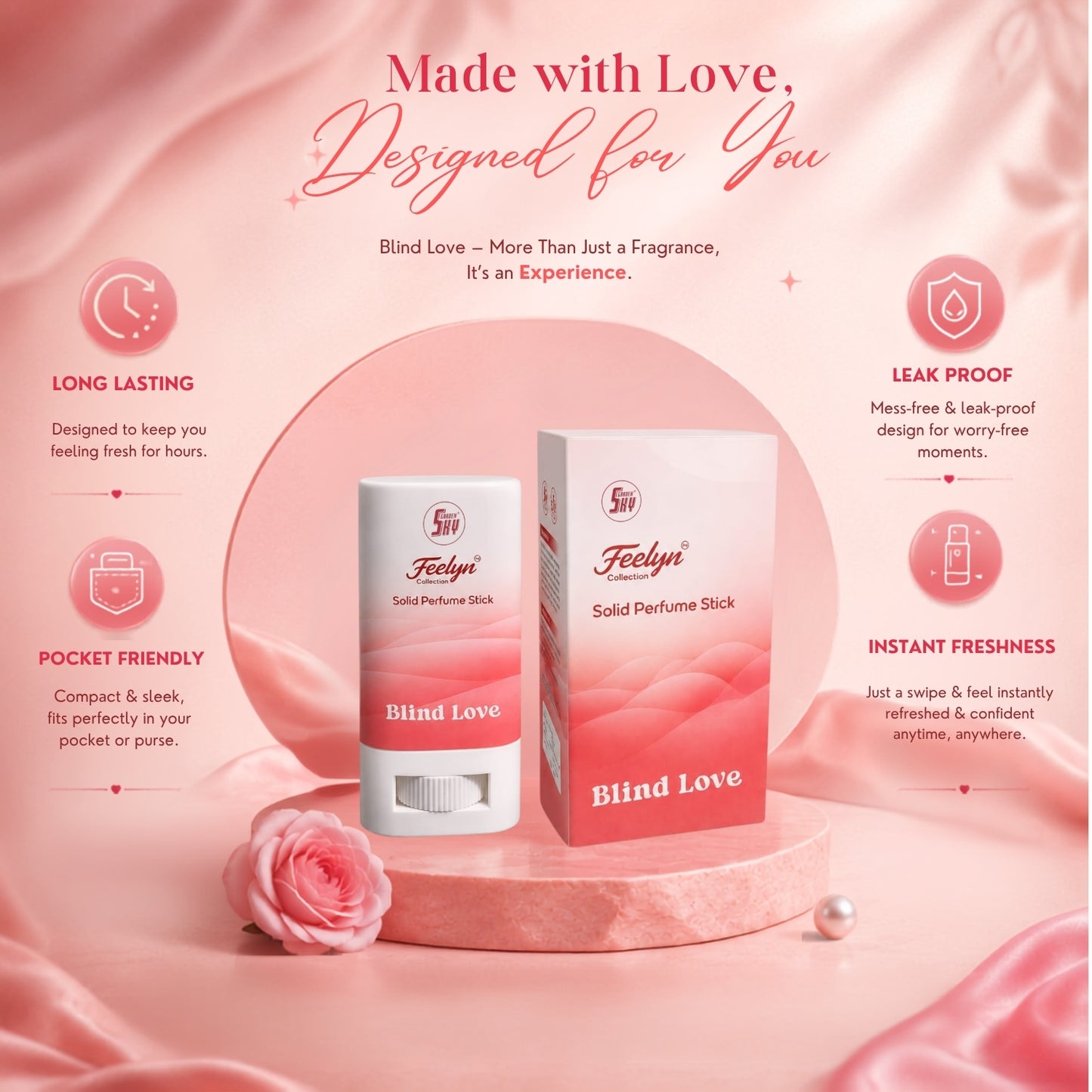Blind Love Solid Perfume Stick 20g
