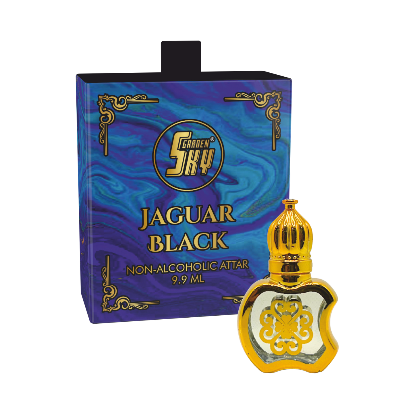 Jaguar Black Non-Alcoholic Long Lasting Attar 9.9ML