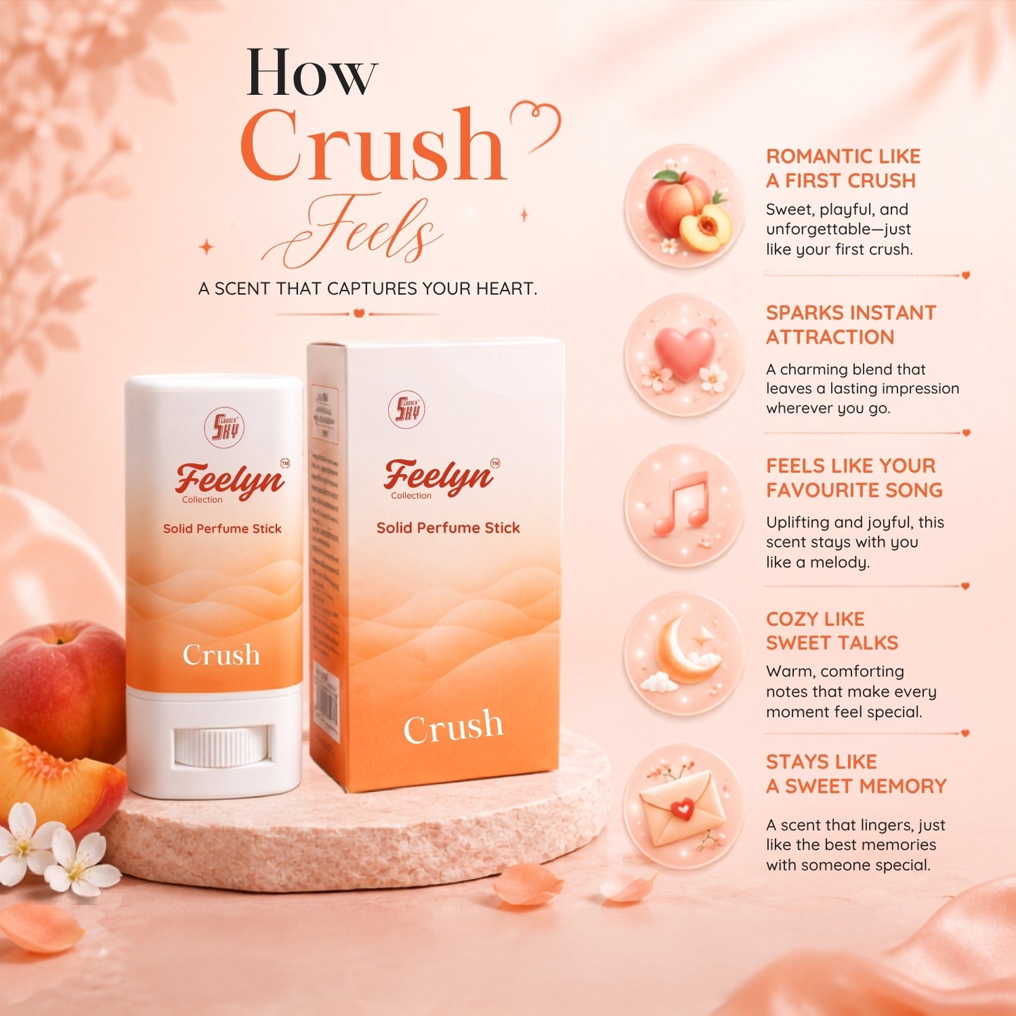 Crush Solid Perfume Stick 20g