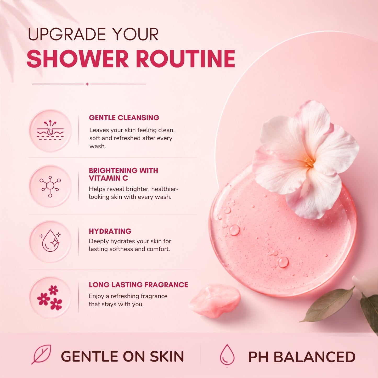 Rose Oud Radiance Perfumed Body Wash