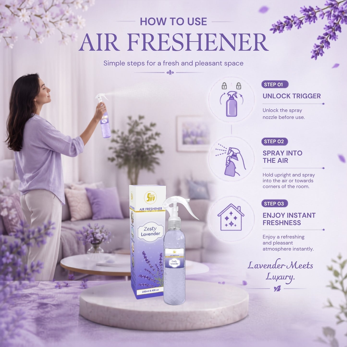Lavender Air Freshener 250mL